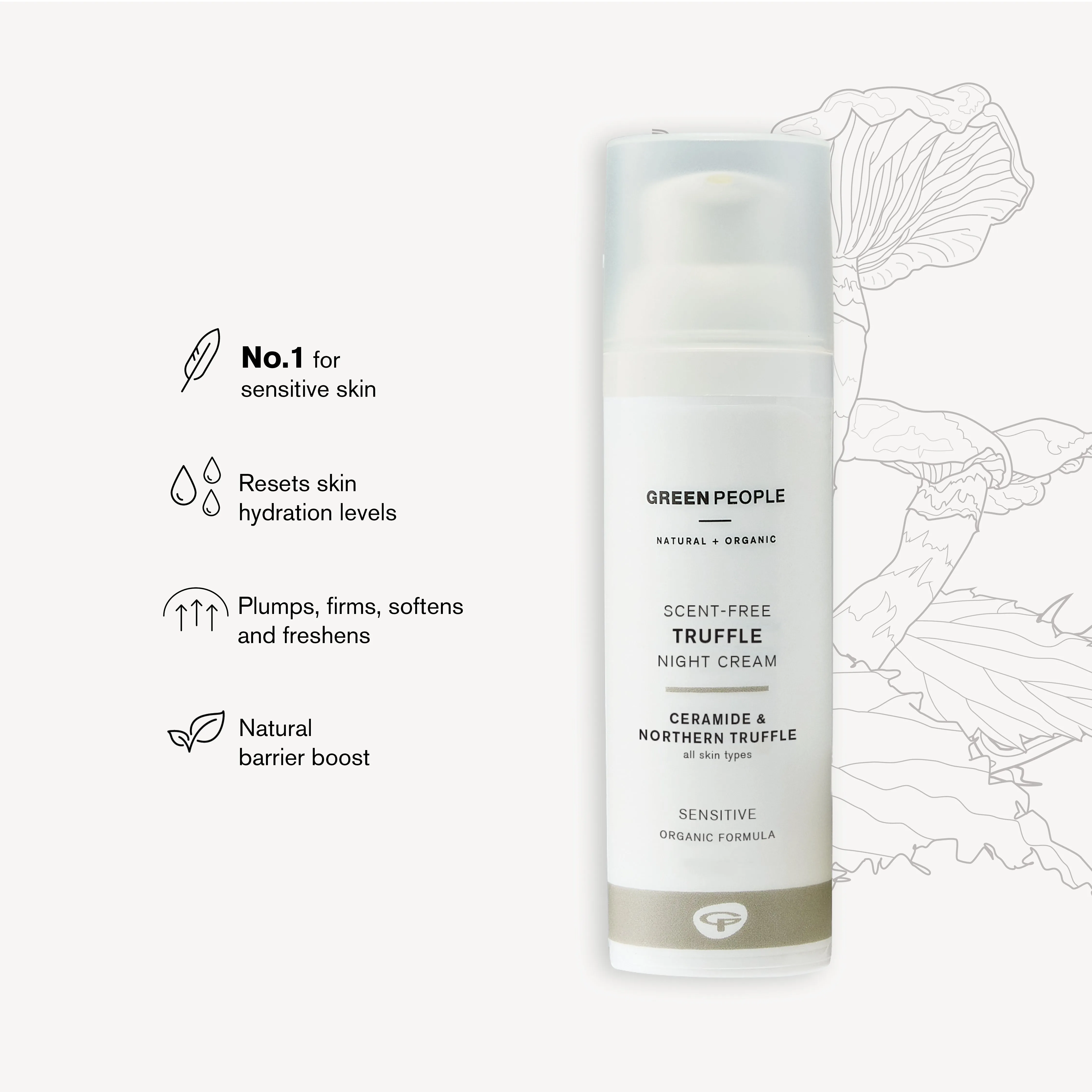 Scent Free Truffle Night Cream 50ml