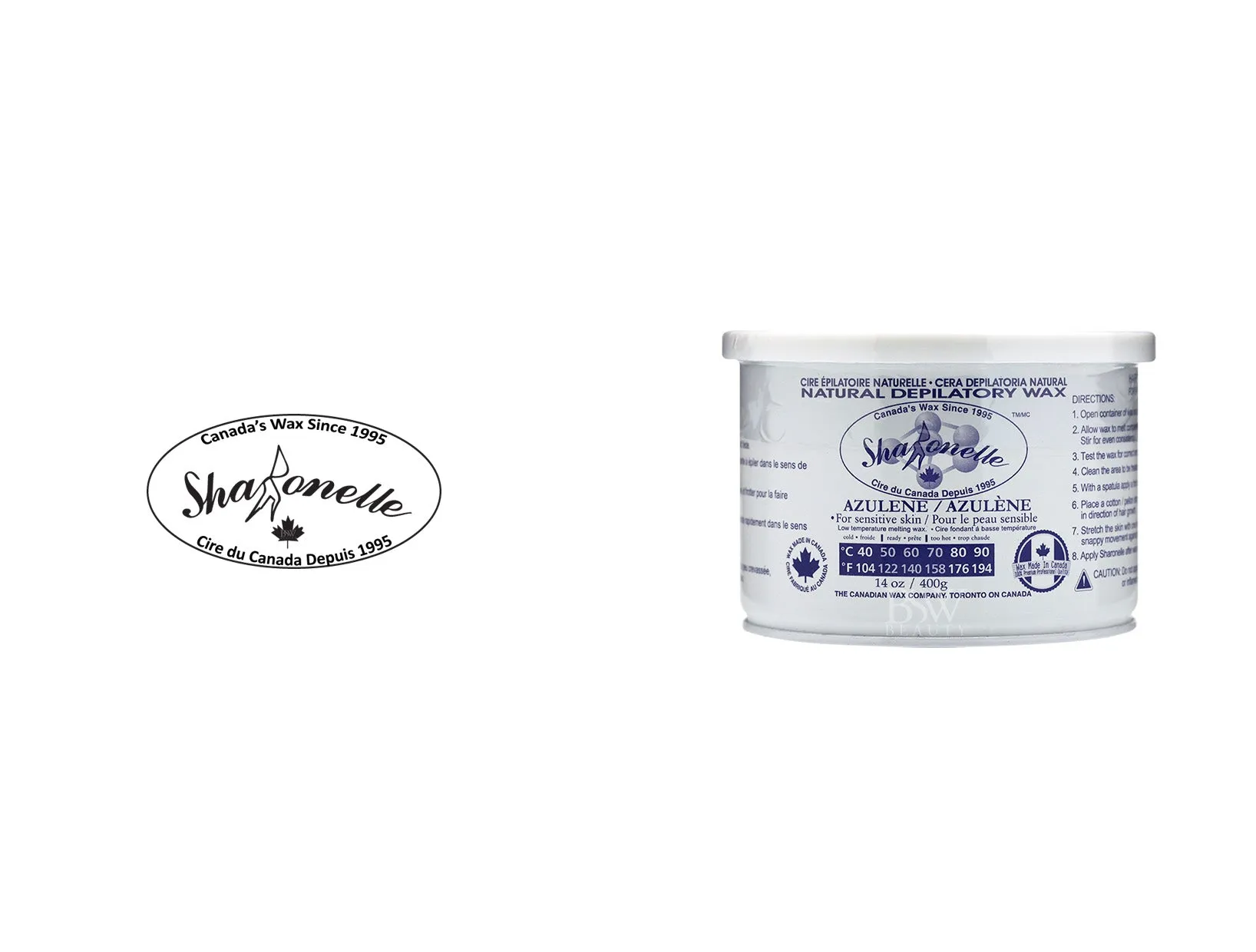 SHARONELLE NON - NATURAL DEPILATORY WAX 14oz