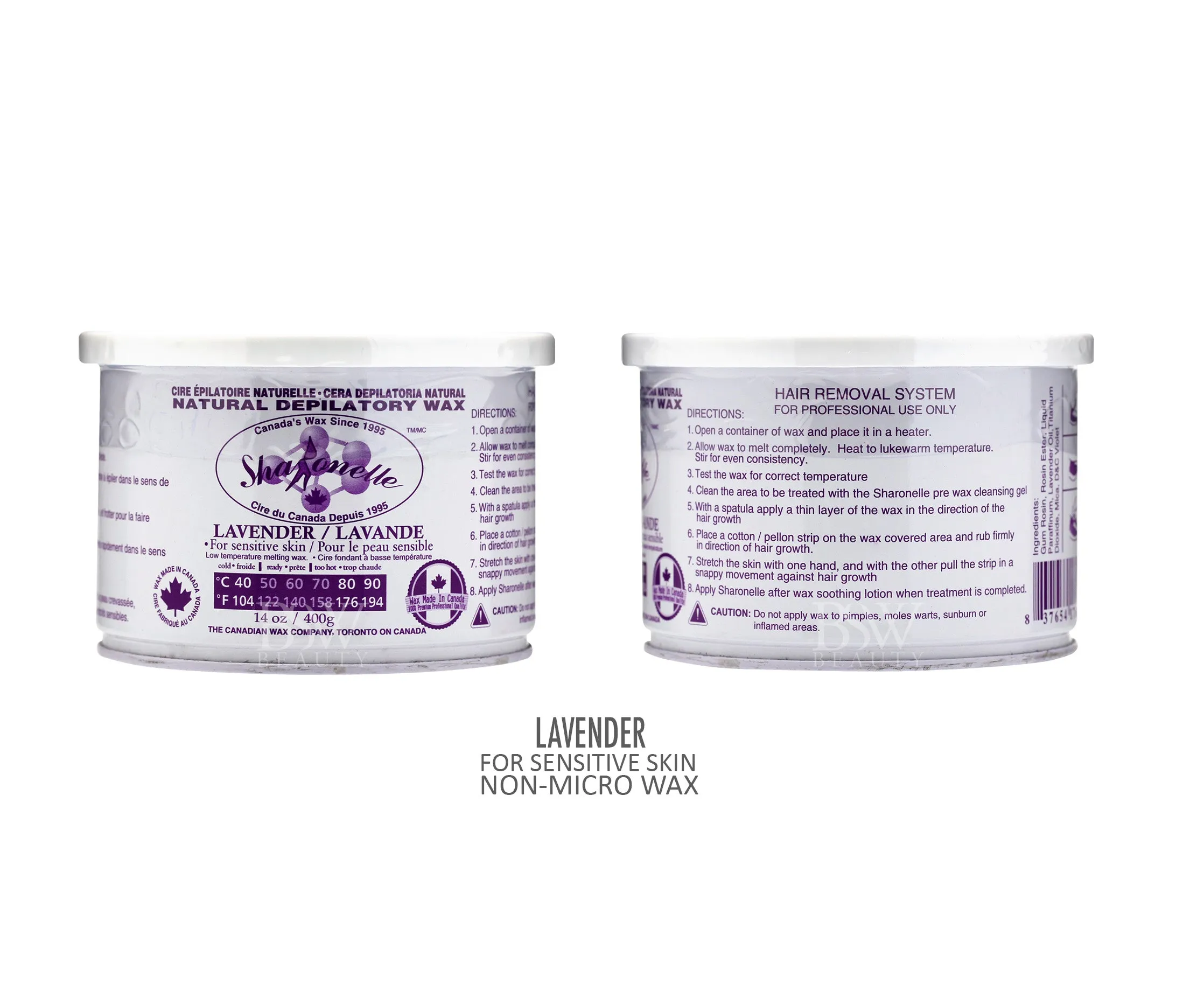 SHARONELLE NON - NATURAL DEPILATORY WAX 14oz