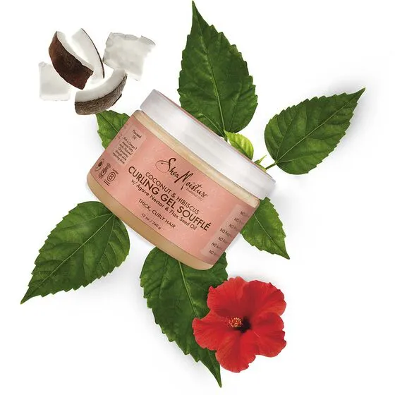 Shea Moisture Coconut & Hibiscus Curling Gel Souffle - 12 oz