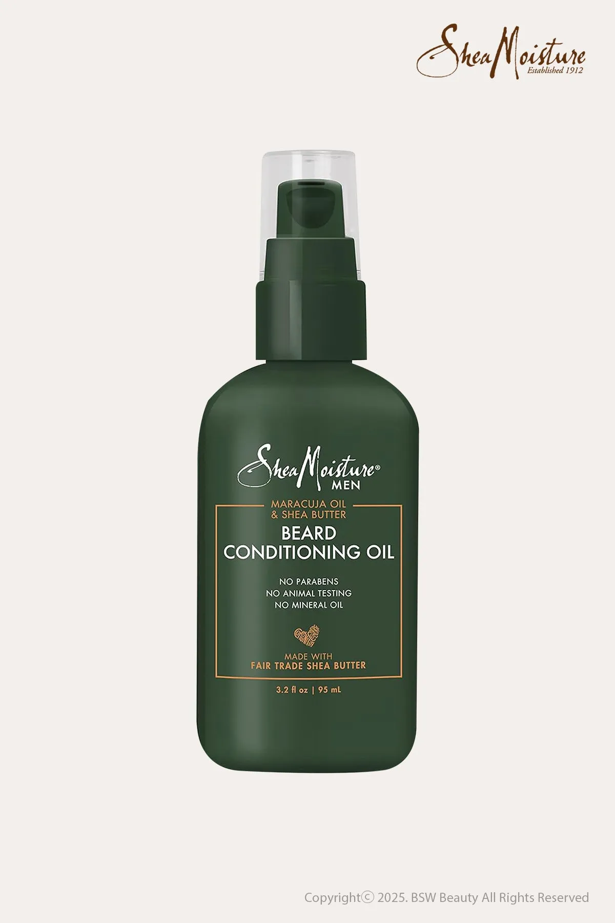 SHEA MOISTURE MEN MARACUJA & SHEA OILS BEARD CONDITIONING OIL 3.2oz