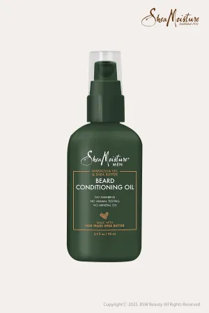 SHEA MOISTURE MEN MARACUJA & SHEA OILS BEARD CONDITIONING OIL 3.2oz
