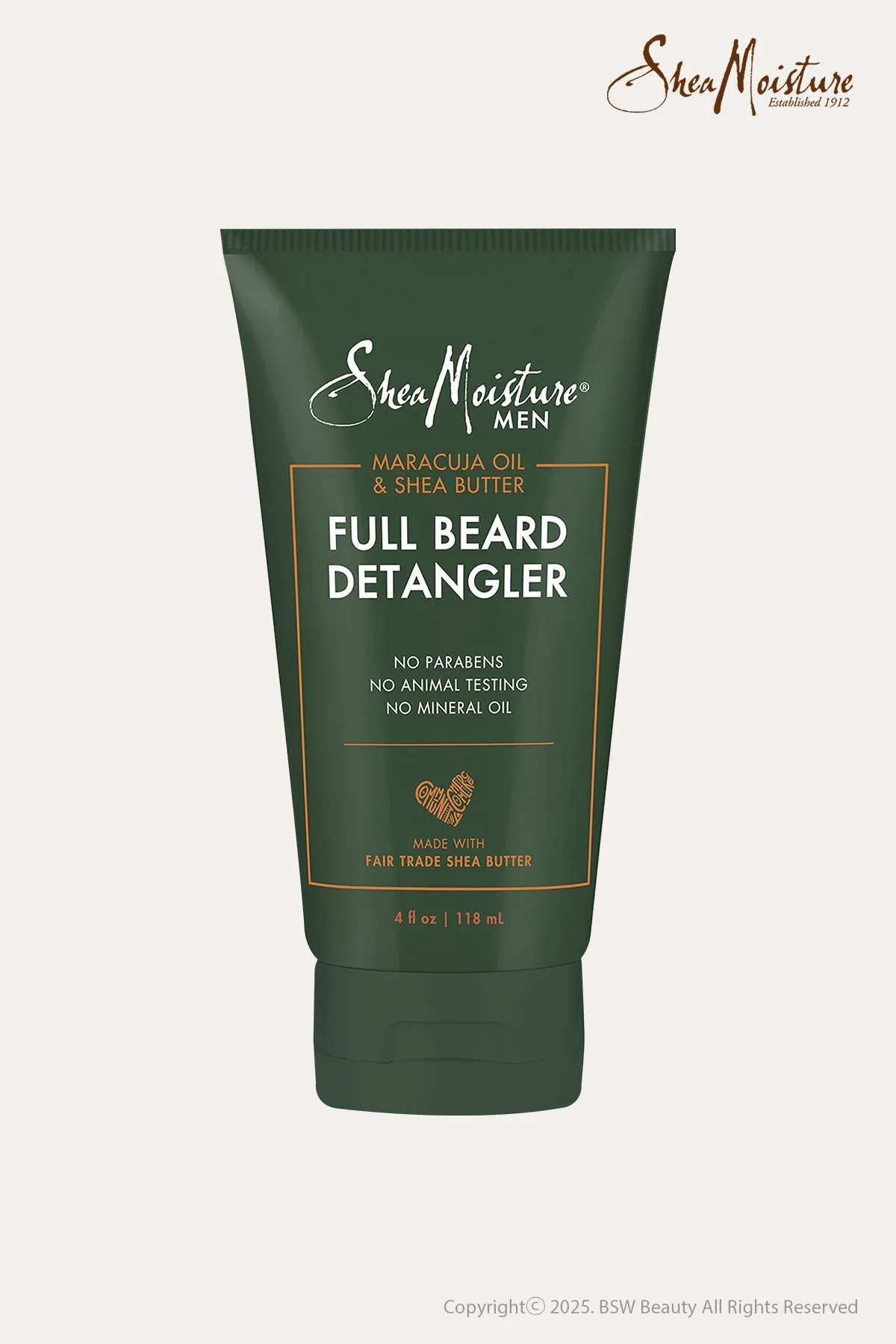 SHEA MOISTURE MEN MARACUJA OIL & SHEA BUTTER FULL BEARD DETANGLER  4oz