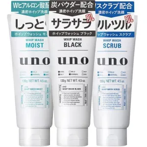 Shiseido Uno Whip Face Wash 130g