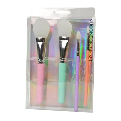 Silicone Brush Set 4pk