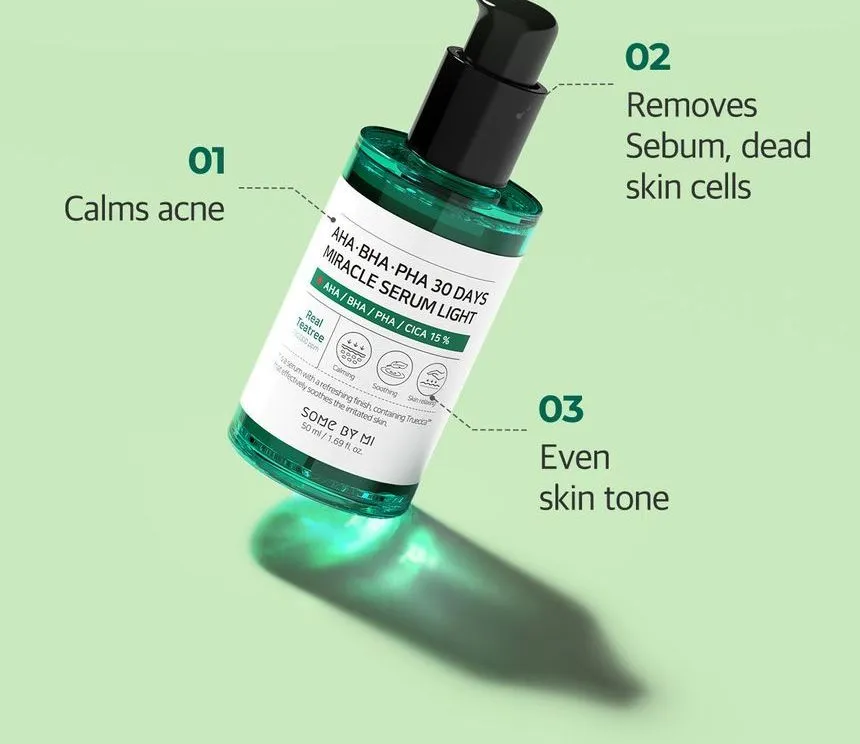 Some By Mi AHA BHA PHA 30 Days Miracle Serum Light 50ml