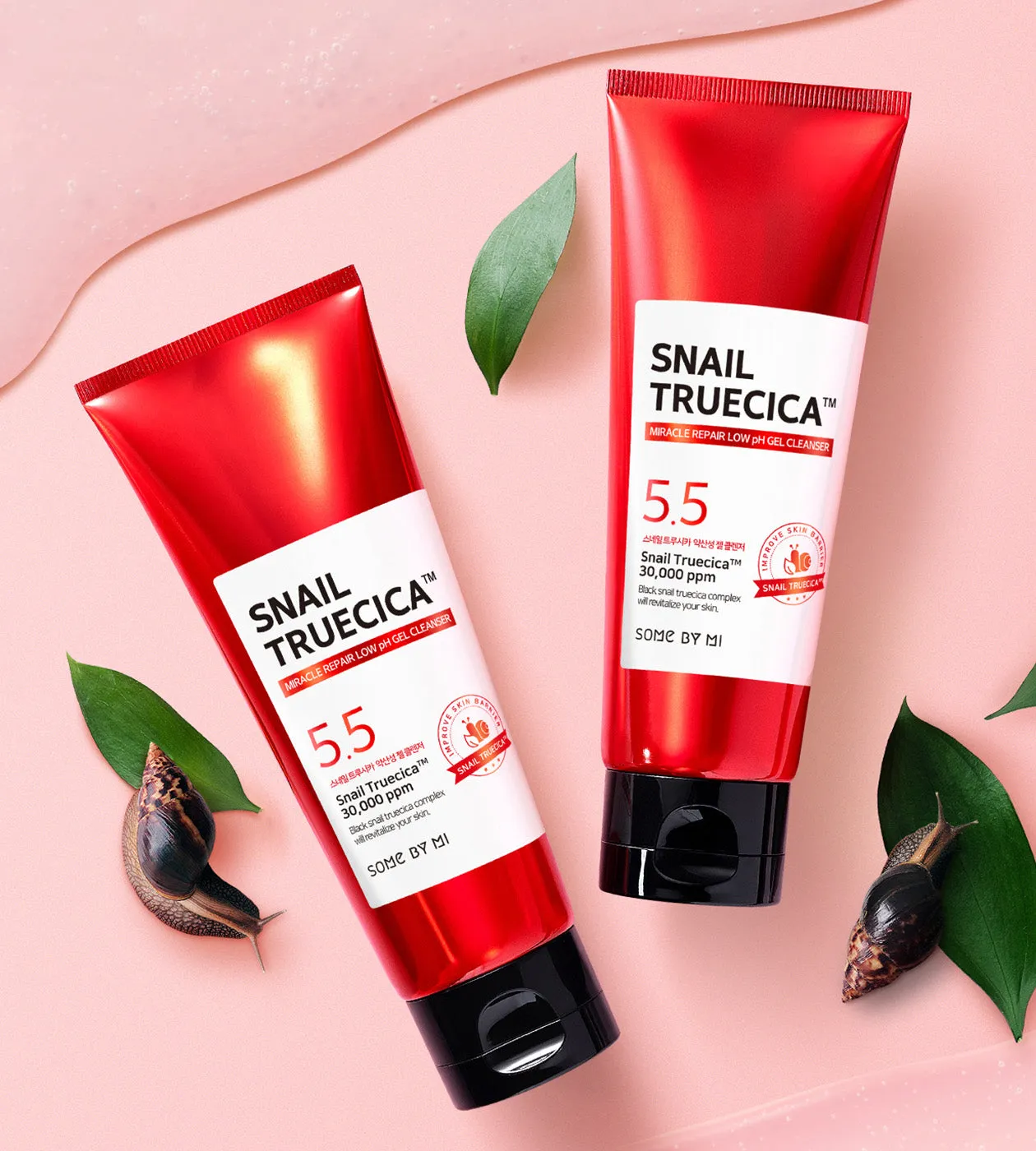 Some By Mi Snail Truecica Miracle Repair Low ph Gel Cleanser 100ml