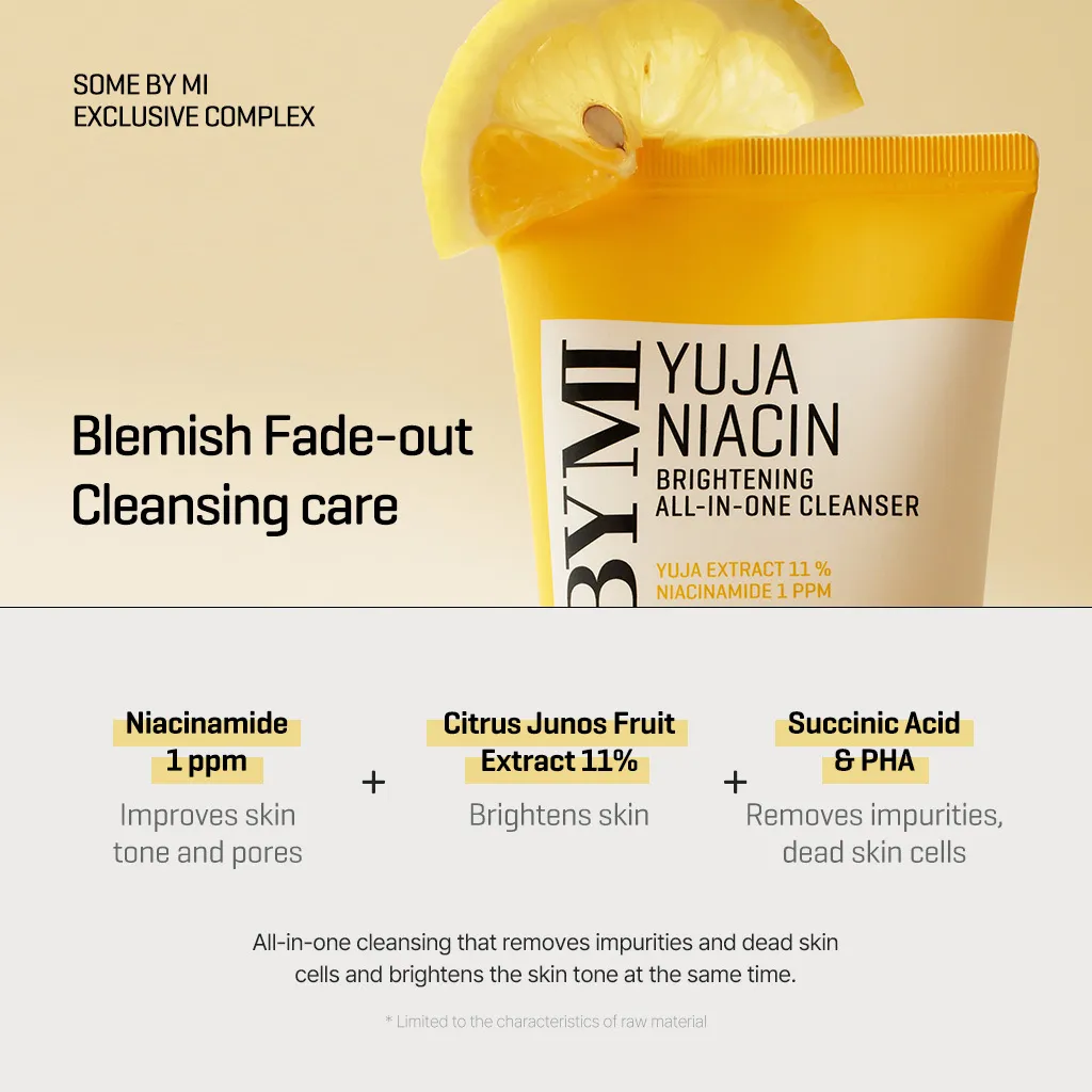 Some By Mi Yuja Niacin Brightening All-In-One Cleanser 100ml