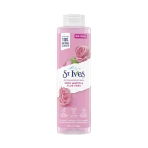 St Ives Refreshing Body Wash Rose Water & Aloe Vera 650ml