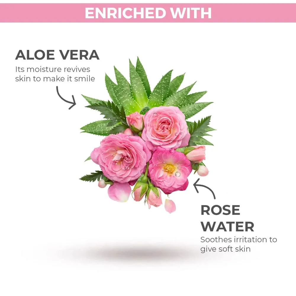 St Ives Refreshing Body Wash Rose Water & Aloe Vera 650ml