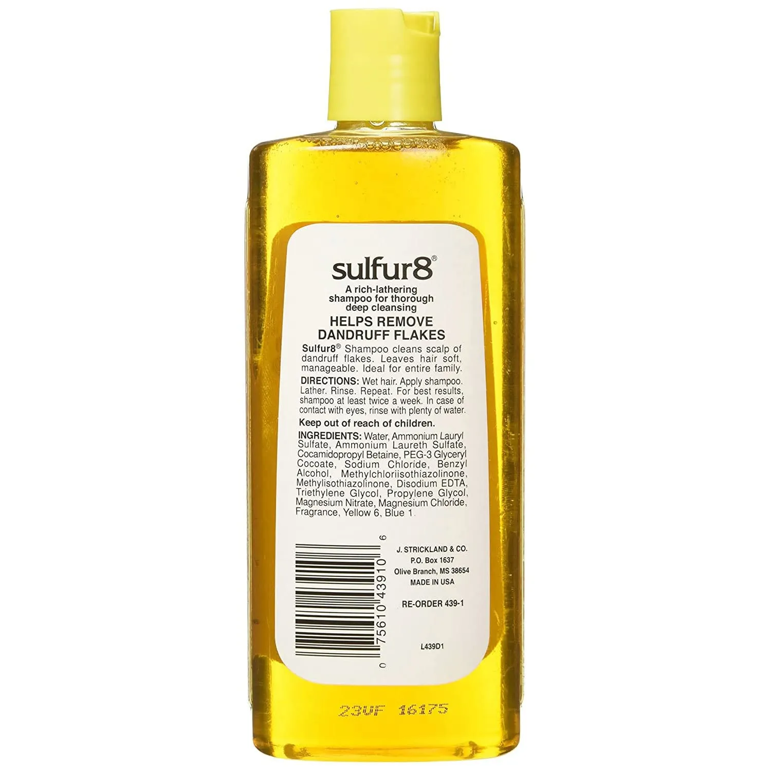 Sulfur8 Deep Cleaning Shampoo - Choose Size