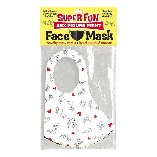 Super Fun Protective Face Mask – Sex Figure