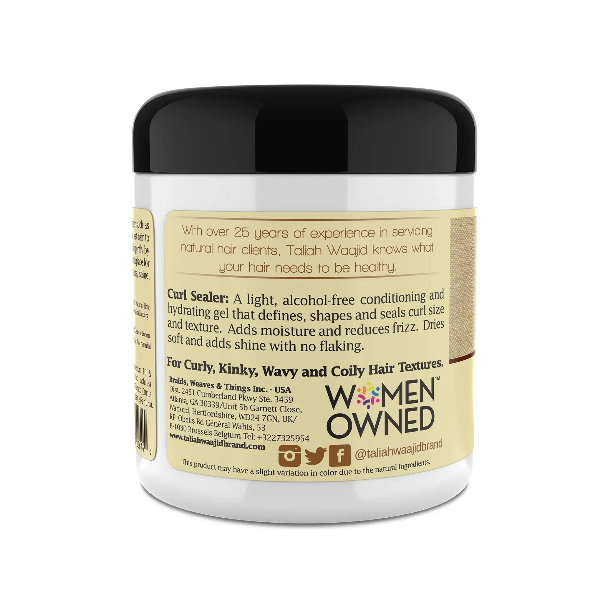 Taliah Waajid Curl Sealer - 6oz