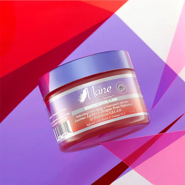 The Mane Choice Exotic Cool-Laid Luscious Lychee & Dragon Fruit Definition of Definition Gel-Lo - 12 oz