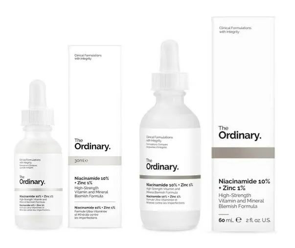 The Ordinary Niacinamide 10%   Zinc 1%