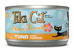 Tiki Cat Aloha Friends Grain Free Tuna with Pumpkin Canned Cat Food
