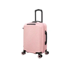 Traversed 21" Hardside Carry-On 8 Wheel Expandable Spinner (Metallic Rose Gold)