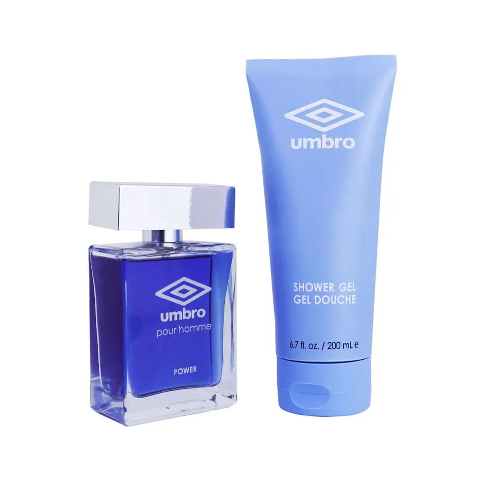 Umbro Eau De Toilette,Shower Gel Power Gift Set For Him
