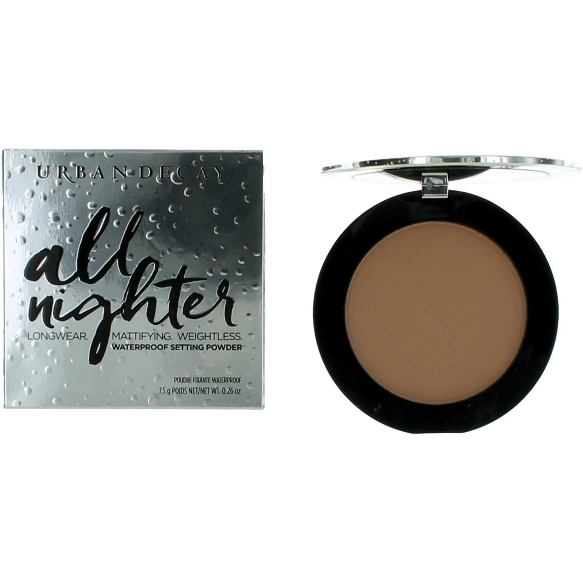 Urban Decay Women's Setting Powder - All Nighter Weightless Waterproof, 0.26 oz