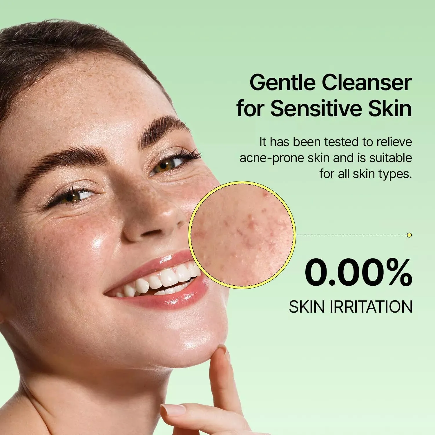 Veganifect Clean And Glow Green Barley Lha Deep Cleansing Foam