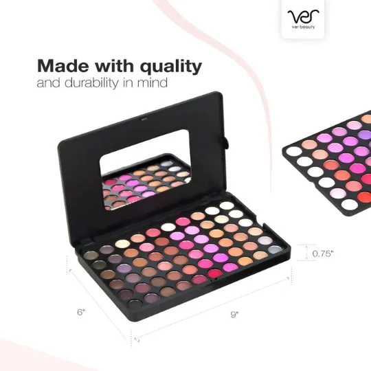 Ver Beauty 120-Matte & Shimmer Eye Shadow Palette- GLAMOUR ME