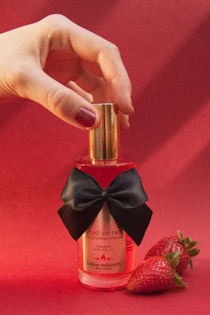 Warming Strawberry Massage Oil