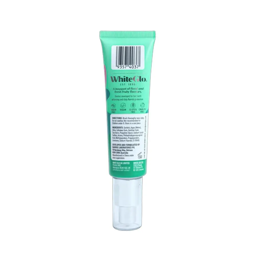White Glo Elderflower Whitening Toothpaste 70g