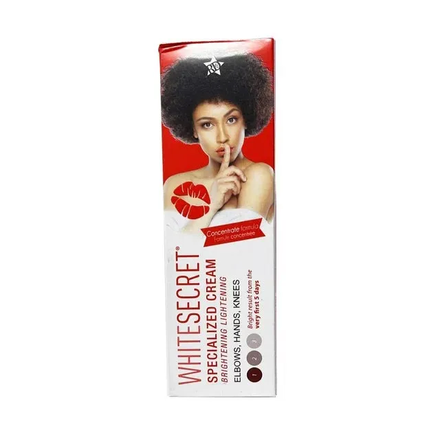 White Secret Specialized Cream - Brightening. Lightening Elbows. Hands. Knees - 2.4 oz