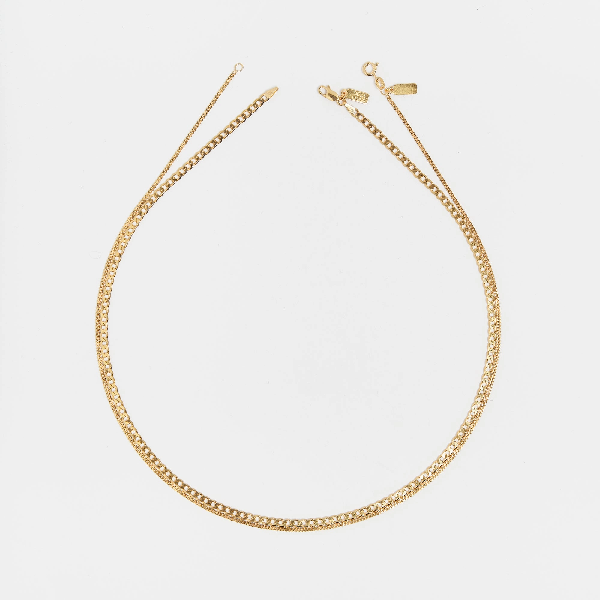 Wild Stack Cuban Chains in Gold for Him