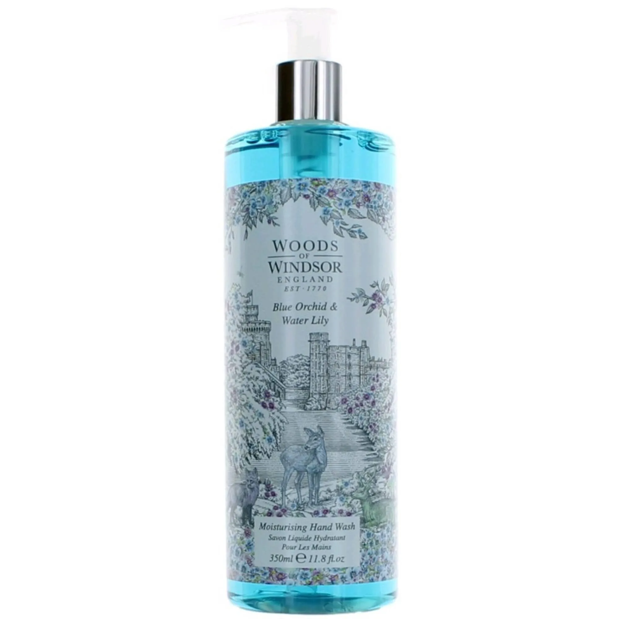 Woods Of Windsor Women's Moisturising Hand Wash - Blue Orchid Water Lily, 11.8 oz