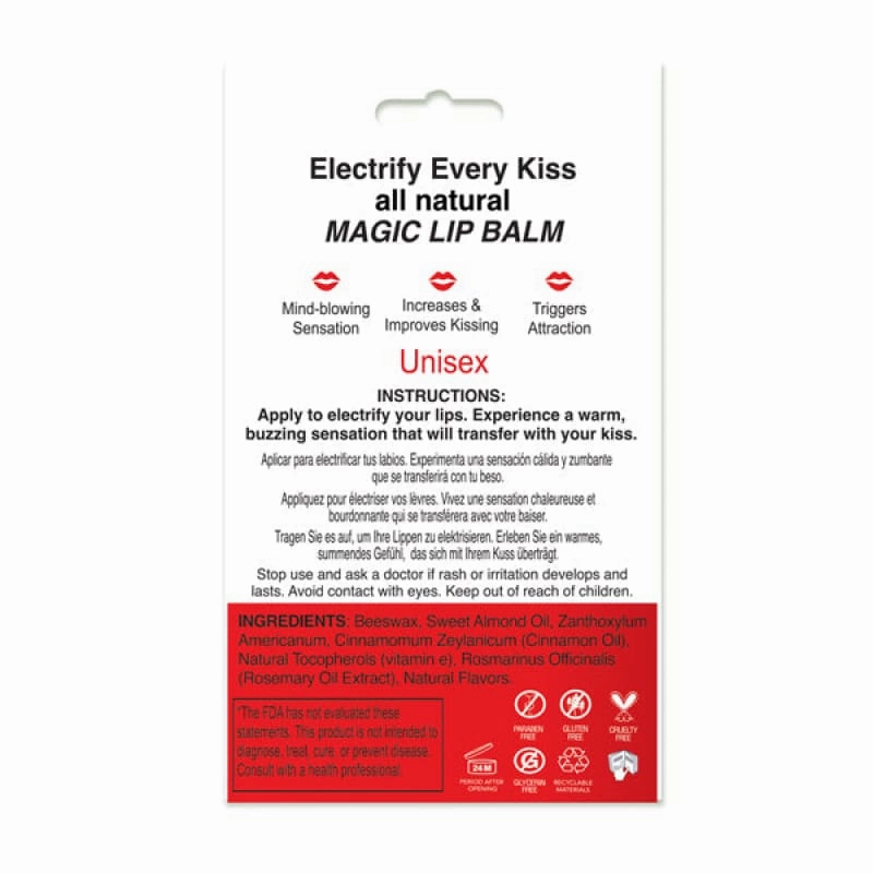 X on the Lips with Pheromones Strawberry